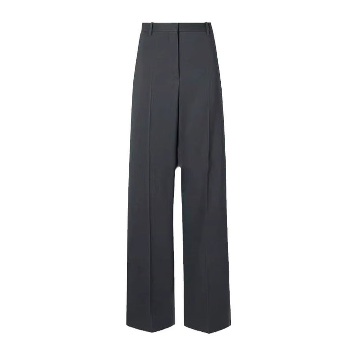 Femme Pantalons Élegants et Confortables Taille Haute avec Jambes Larges Chic & Stil