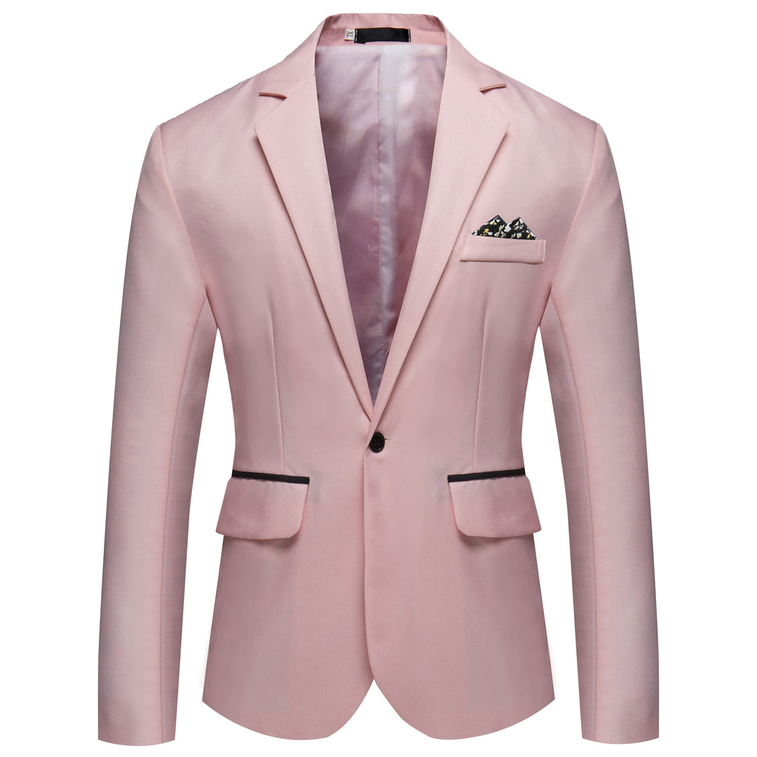 Elegant and modern suit jacket for men with satin finish Lune London
