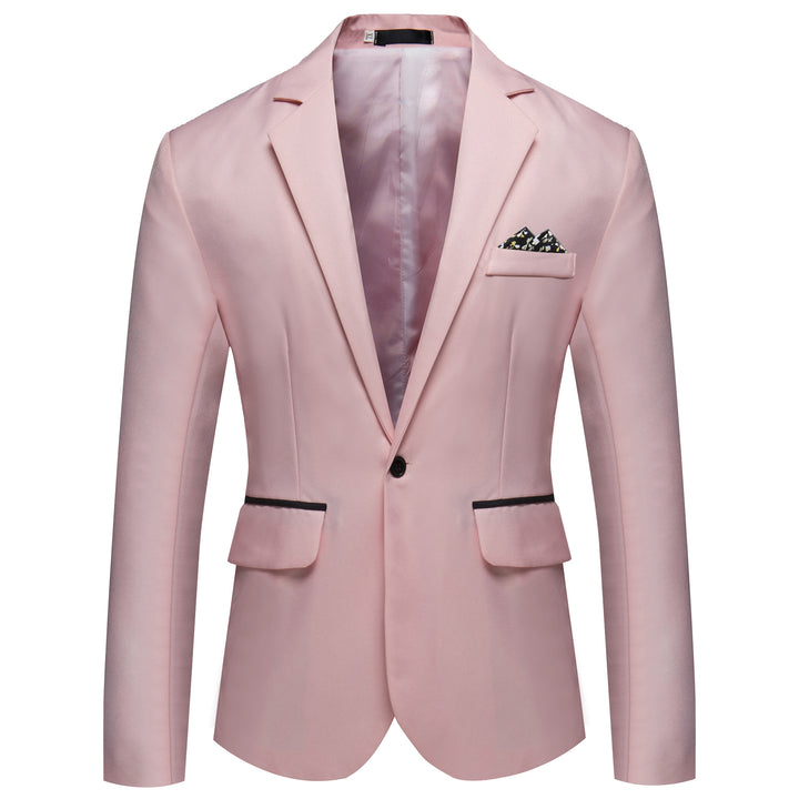 Elegant and modern suit jacket for men with satin finish Lune London
