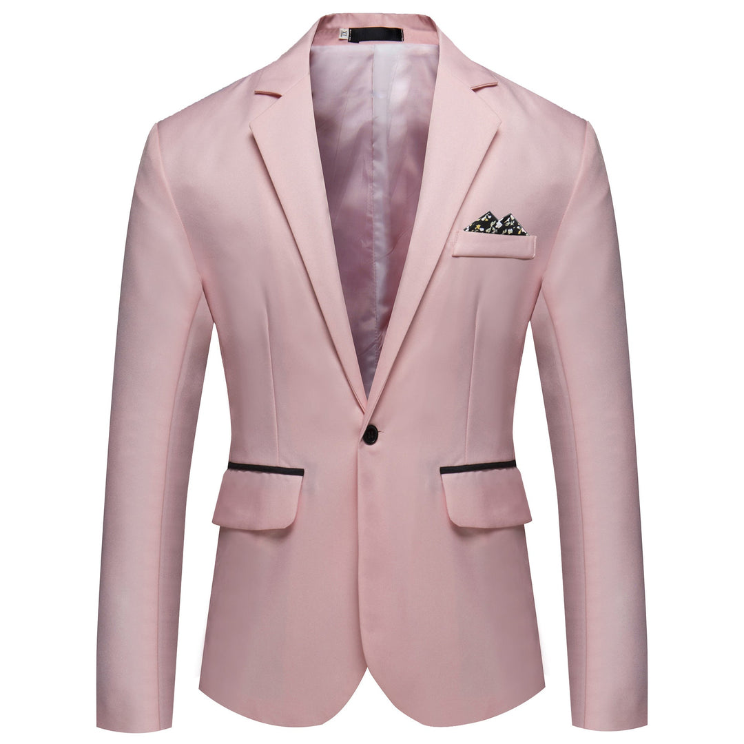 Men's Fashionable and Elegant Suit Jacket with Satin Finish Lune London