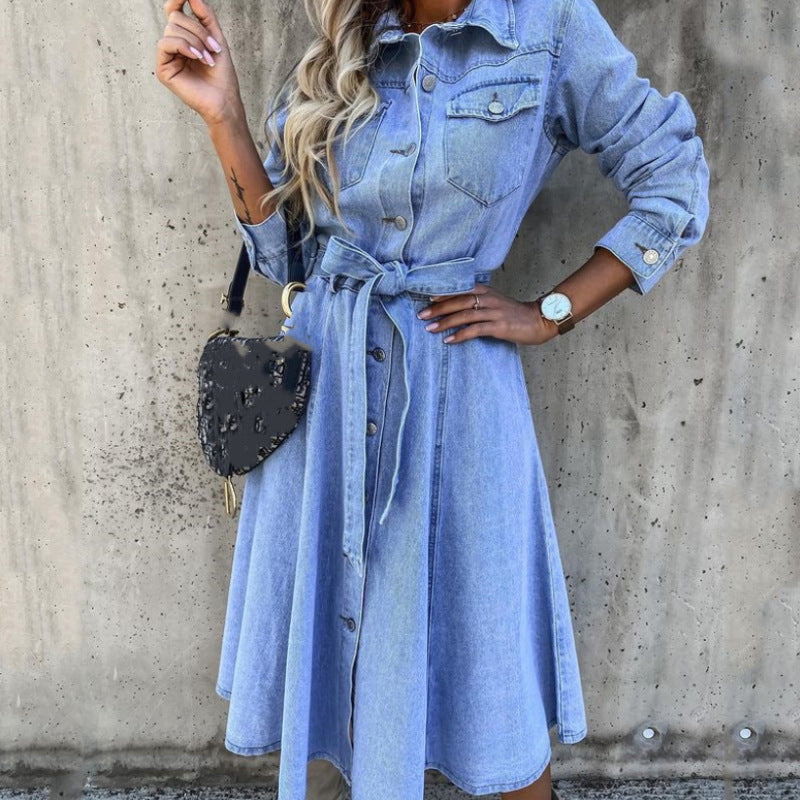 Robe en jean Chic & Stil pour femmes