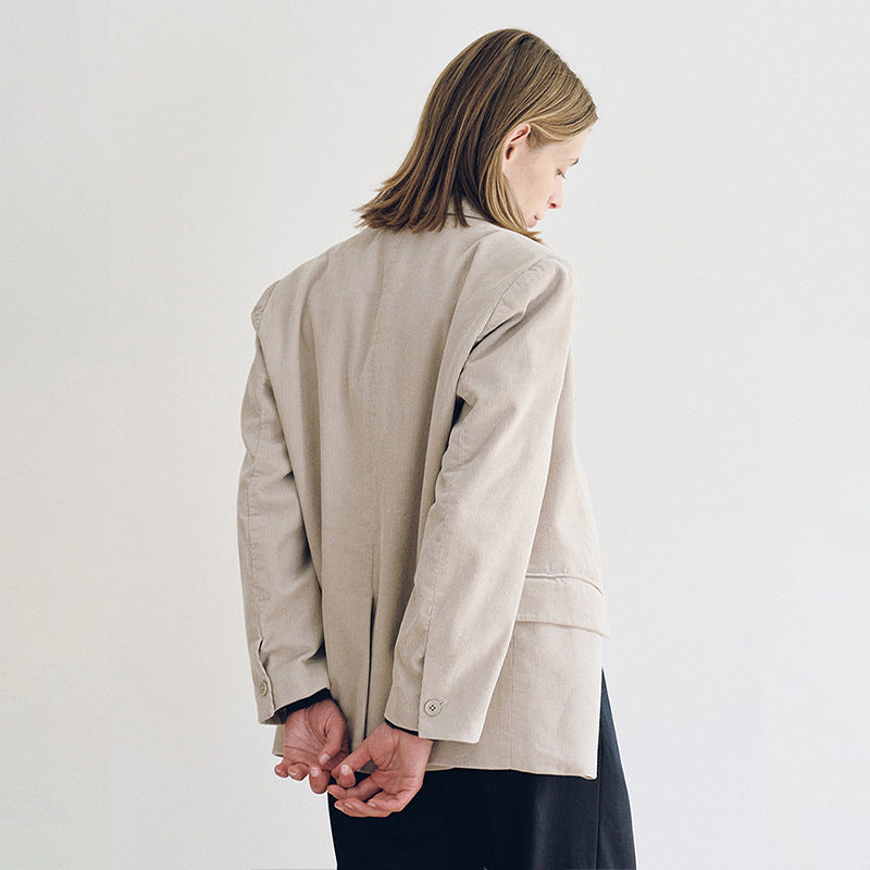 Blazer Chic & Stil Élegant Vintage pour Femmes