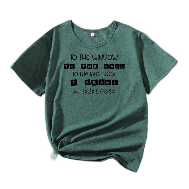 Women Comedy Quote Graphic T-shirt Lune London