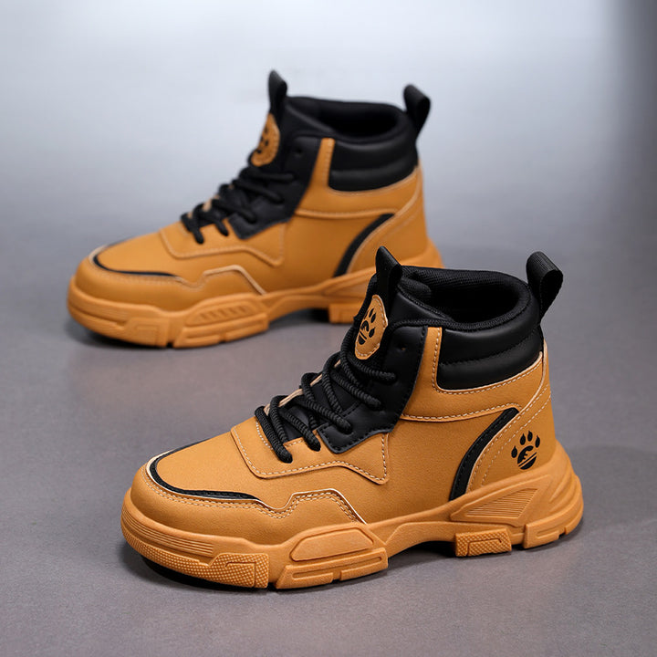 Fashion high-top sneakers for women with breathable mesh upper and sturdy sole Lune London