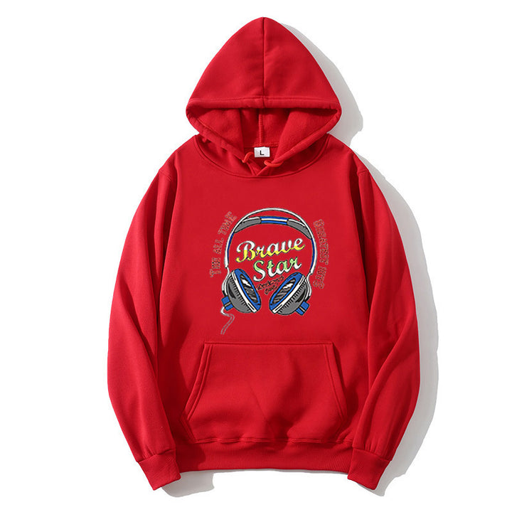 Women's hoodie with striking music design Chic & Stil