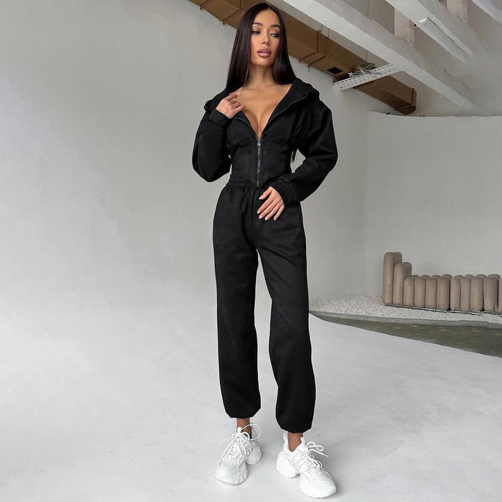 Women casual chic sweatshirt set