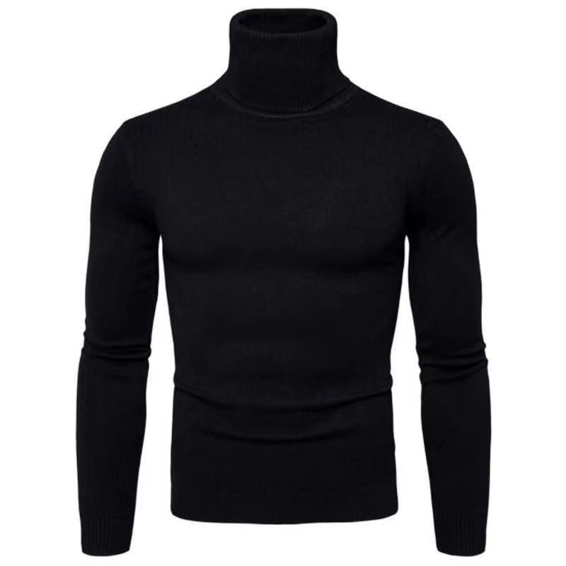 High-quality cotton turtleneck sweater for men Lune London