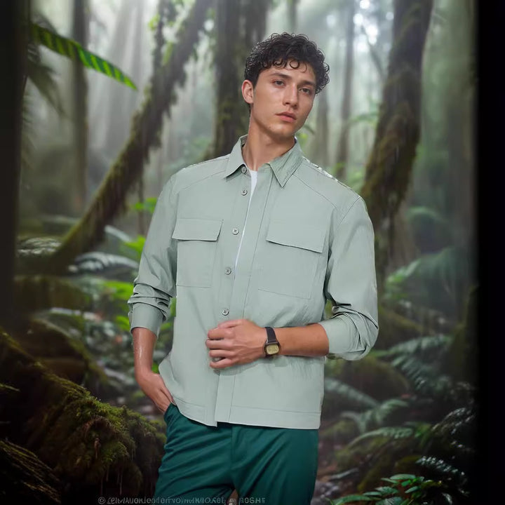 Casual summer jacket for men with wind protection Lune London