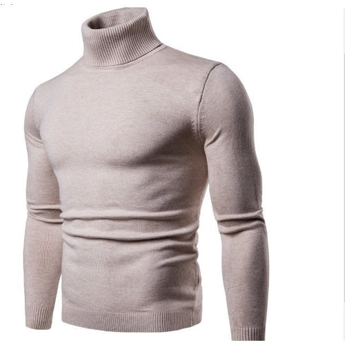 Men's Turtleneck Sweater Made From Fine Merino Wool Lune London