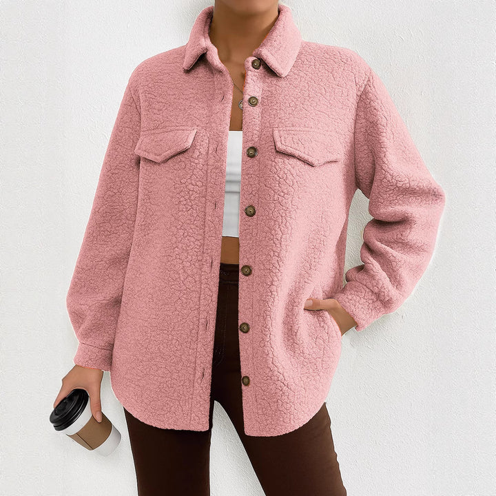 Ladies Fleece Shirt Jacket Lune London