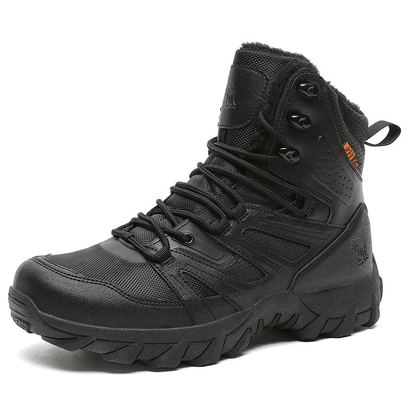 Women's winter trekking boots with insulated lining and non-slip sole Lune London