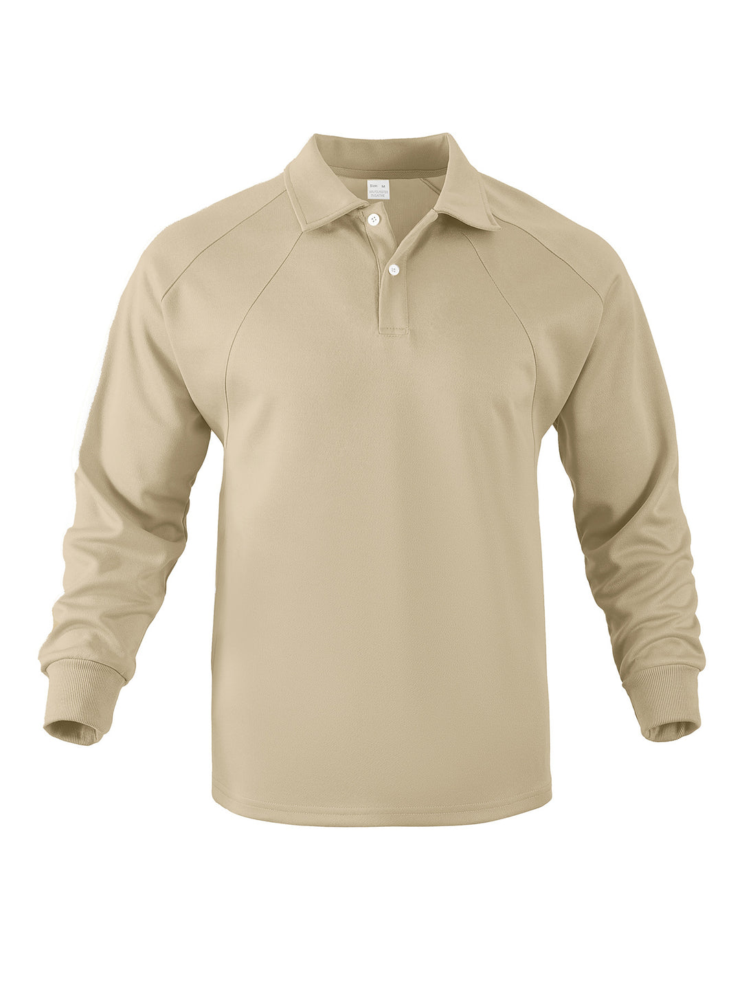 Long sleeve polo shirt for men in breathable material Lune London