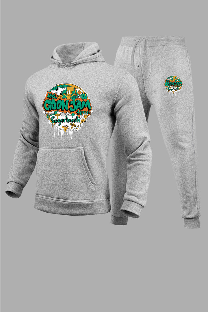 Women's Hoodie and Jogging Set with Creative Graphic Design Lune London