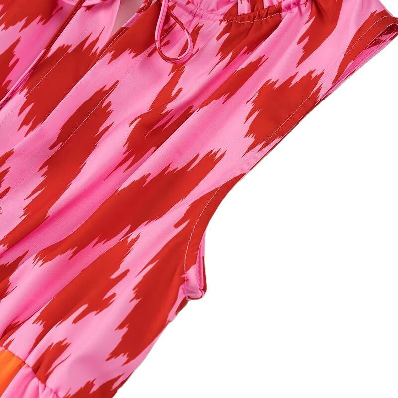 Maxi dress for women with colorful pattern and relaxed fit Lune London
