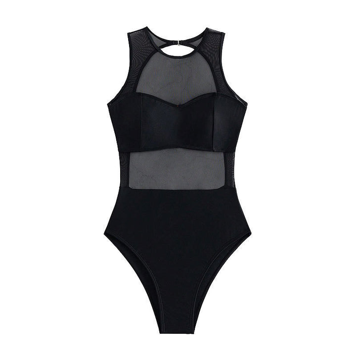Lune London high-neck sports swimsuit for women