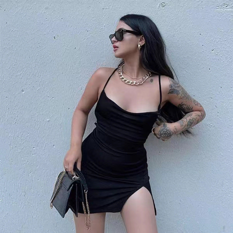 Chic and Stylish Women’s Boat Neck Bodycon Mini Dress