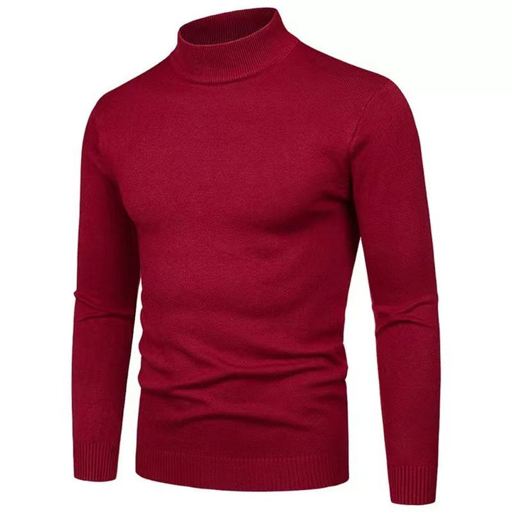 Men's turtleneck sweater made of high-quality knit material Lune London