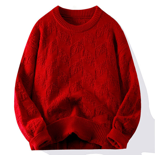 Knitted sweater for women with structured design Lune London