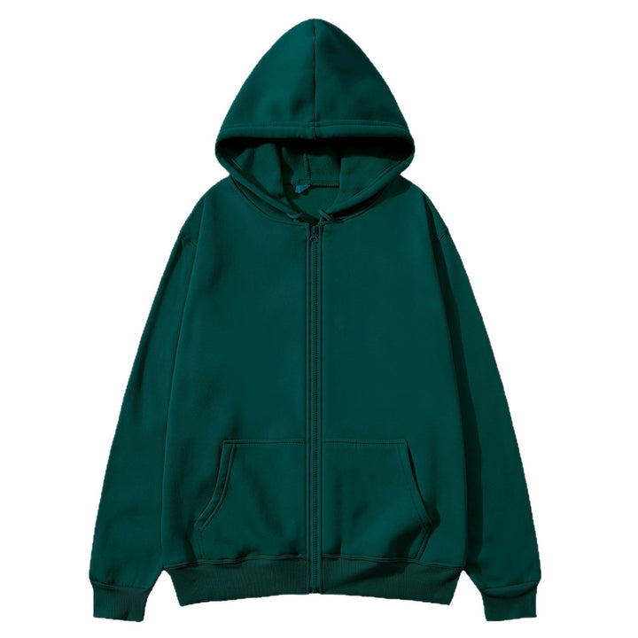 Hooded jacket for women with full zip Lune London