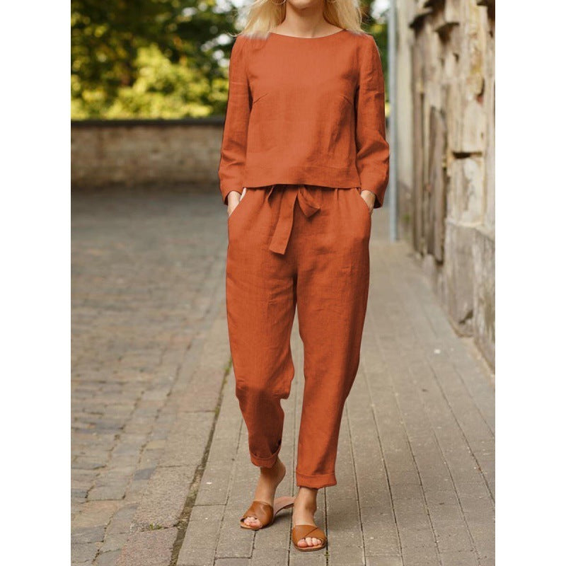 Dames Ensemble Élégant et Aéré Deux-Pièces Chic & Stil