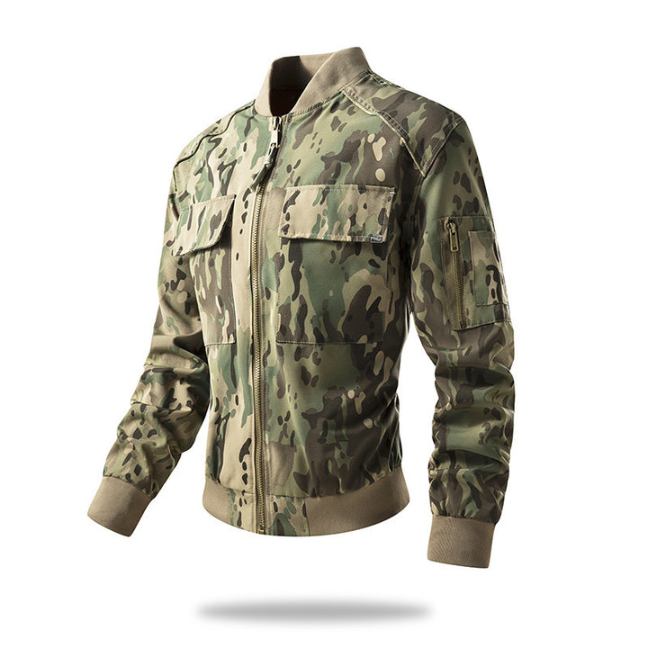 Lightweight and durable bomber jacket for men with Lune London technical details