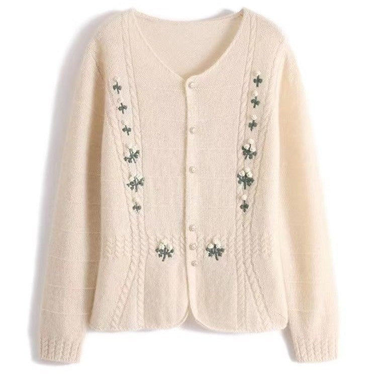 Gilet femme avec broderie florale Chic & Stil