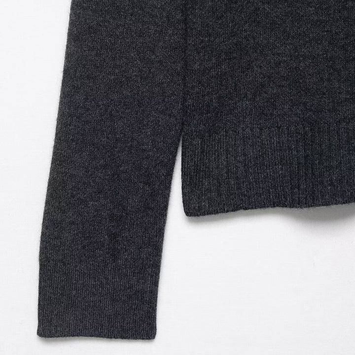 Ladies elegant vest with removable faux fur collar Lune London