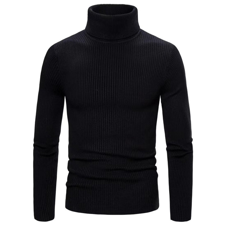 Lune London | Men's High-Quality Turtleneck Sweater made of fine Ribbed Fabric