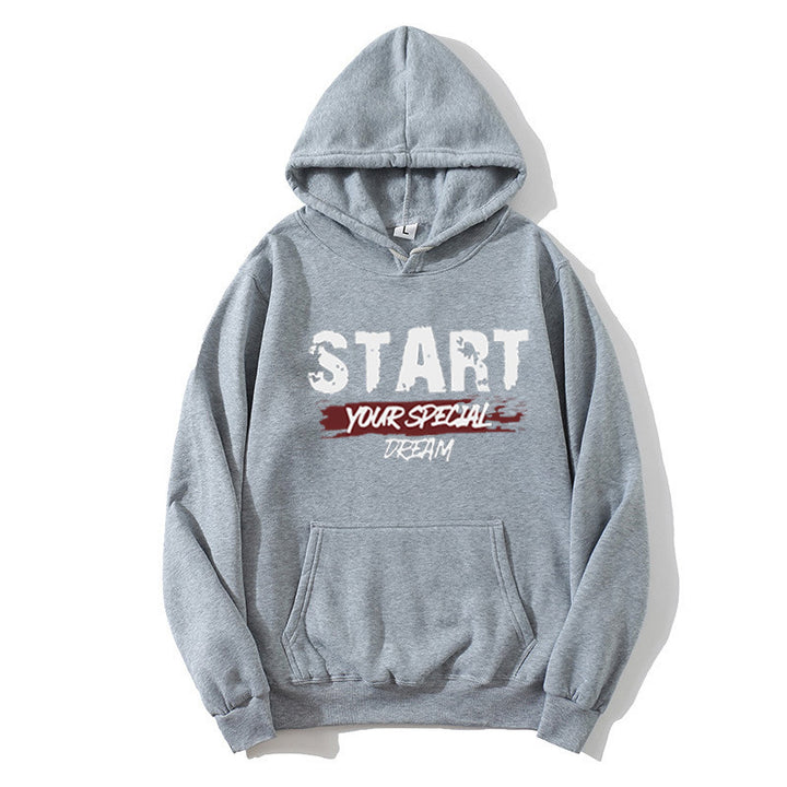 Women's hoodie with motivational lettering Chic & Stil 1772612852