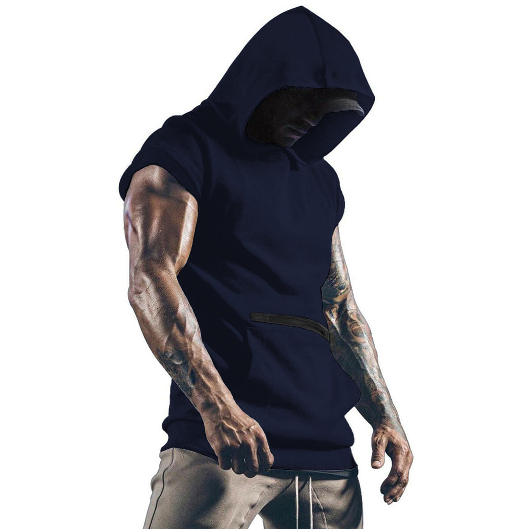 Men's Performance Muscle Fit Hoodie Lune London