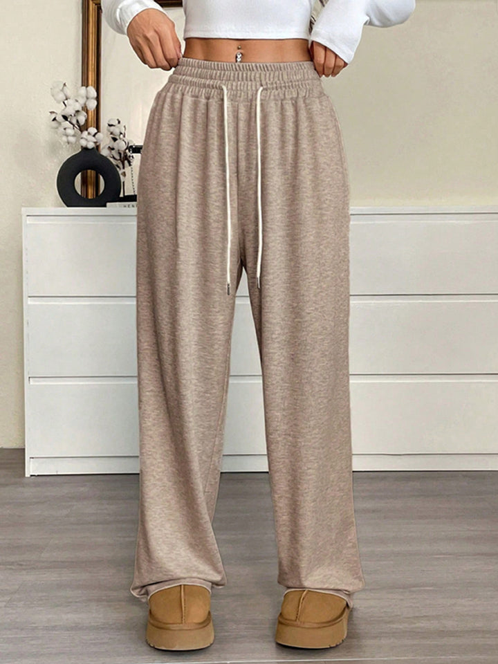Women's Comfortable Leisure Pants with Elastic Waistband Lune London