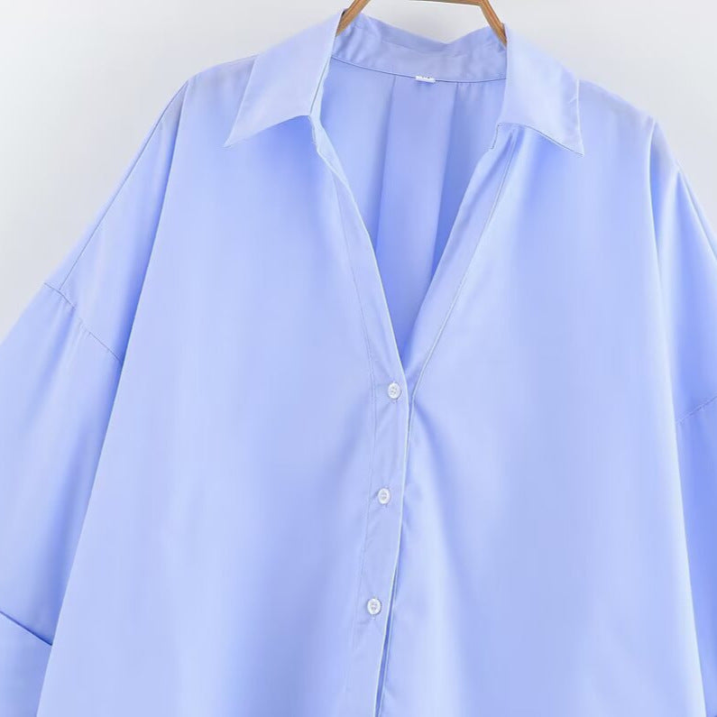 Blouse femme à coupe large et manches élégantes Chic & Stil