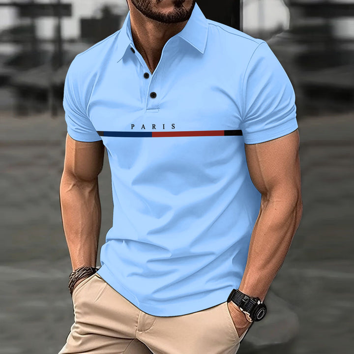 Men's Chic and Stylish Leisure Polo Shirt