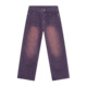 High-waisted wide-leg women's jeans with modern color gradient Lune London