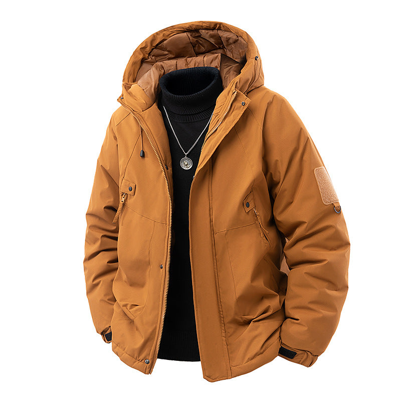 Warm functional jacket for men with insulated lining Lune London