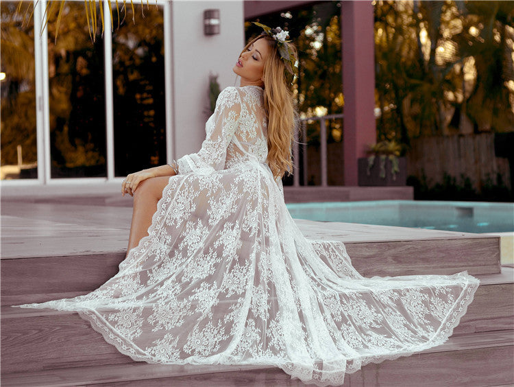 Lune London oversized lace dress for women