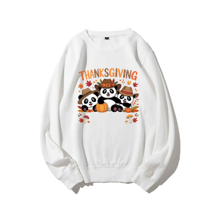 Sweat-shirt pour femmes avec design d'animal amusant et motif d'automne Chic & Stil