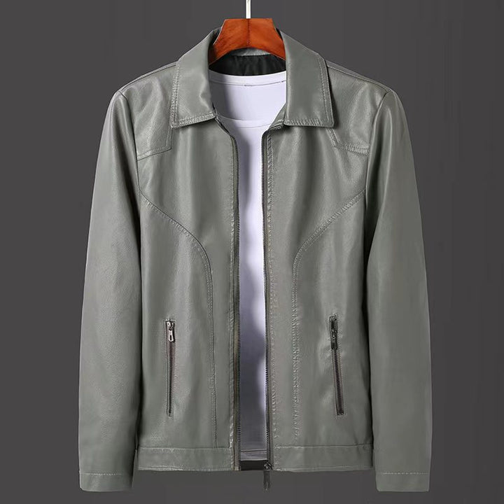 Casual faux leather jacket for men Lune London