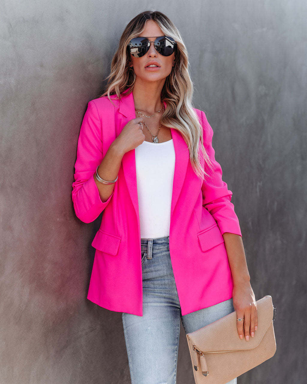 Elegant jacket for women with a relaxed fit and practical pockets Lune London