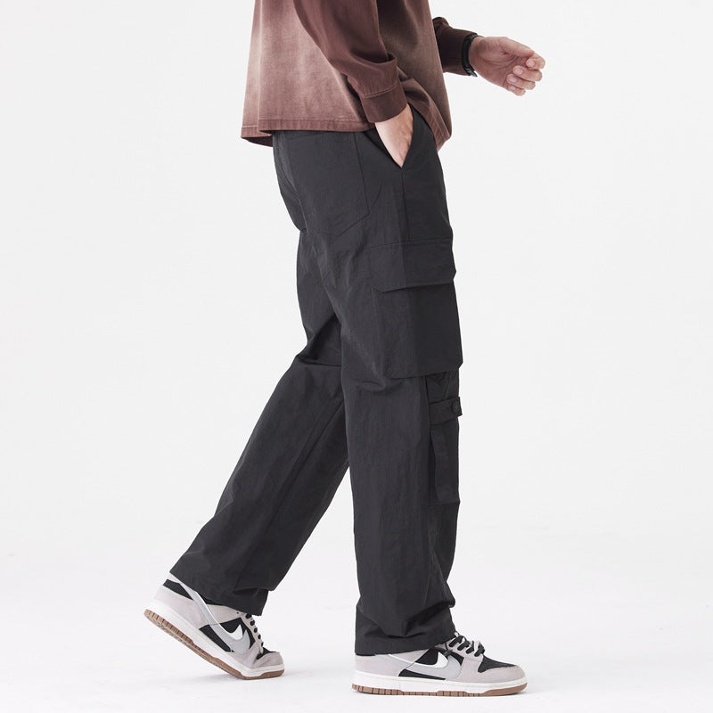 Men's cargo pants with multifunctional pockets and adjustable waist Lune London