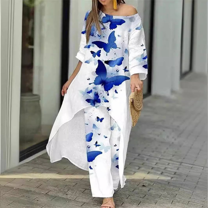 Chic and Stylish Floral Design Maxi Dress for Women