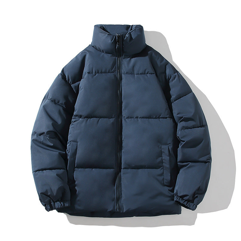 Insulated quilted jacket for men with high collar and elastic cuffs Lune London