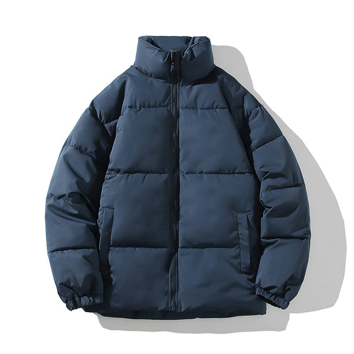 Insulated quilted jacket for men with high collar and elastic cuffs Lune London