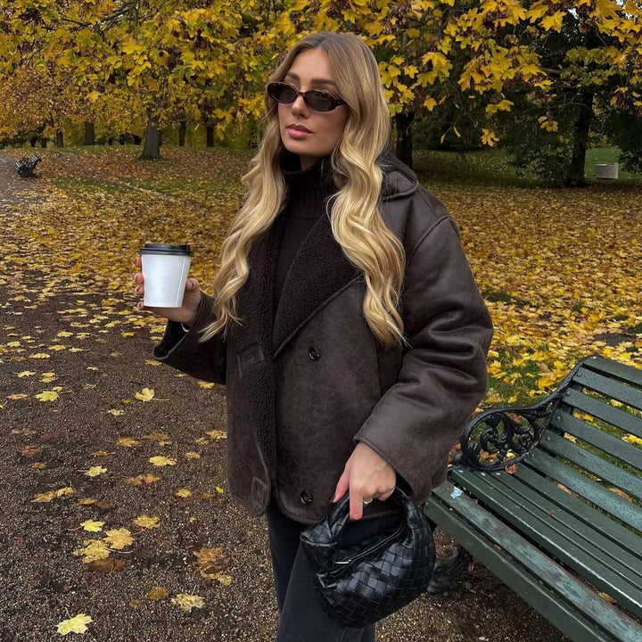 Veste en polaire à la mode pour femmes avec doublure confortable Chic & Stil
