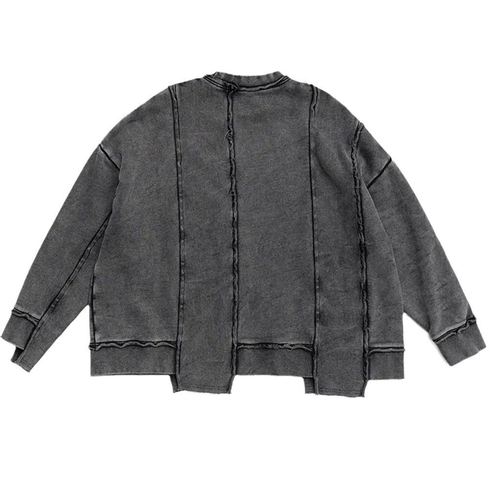 Oversized sweatshirt for women with a relaxed fit and trendy design elements Lune London