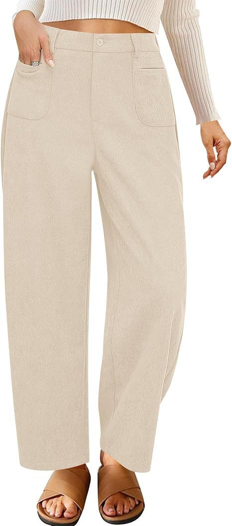 Leisure trousers for women cut generously with practical pockets Lune London