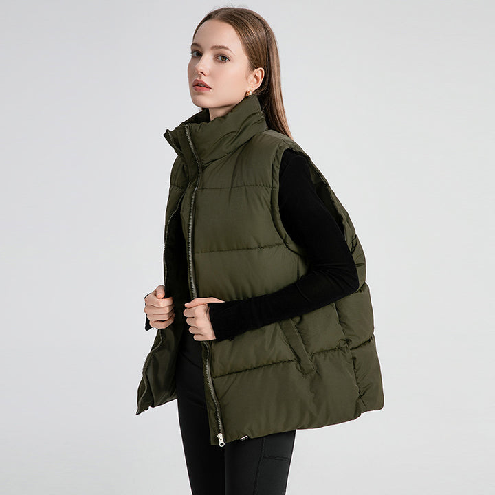 Ladies chic and stylish quilted gilet