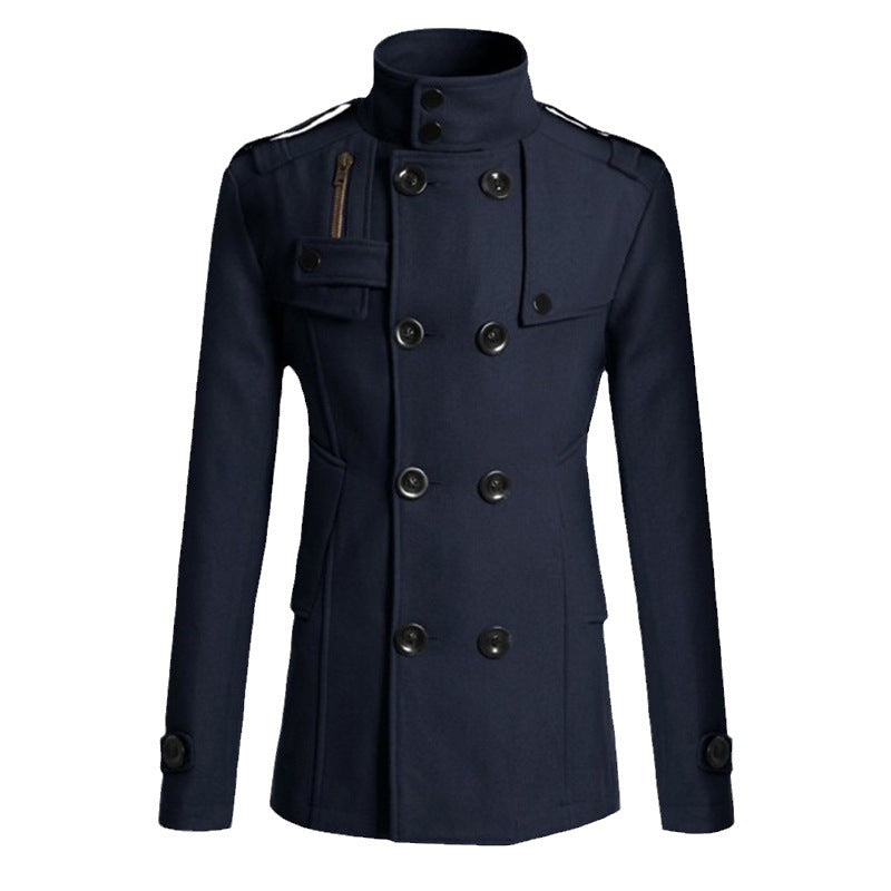 Fashionable women's trench coat with asymmetrical cut and practical pockets Lune London
