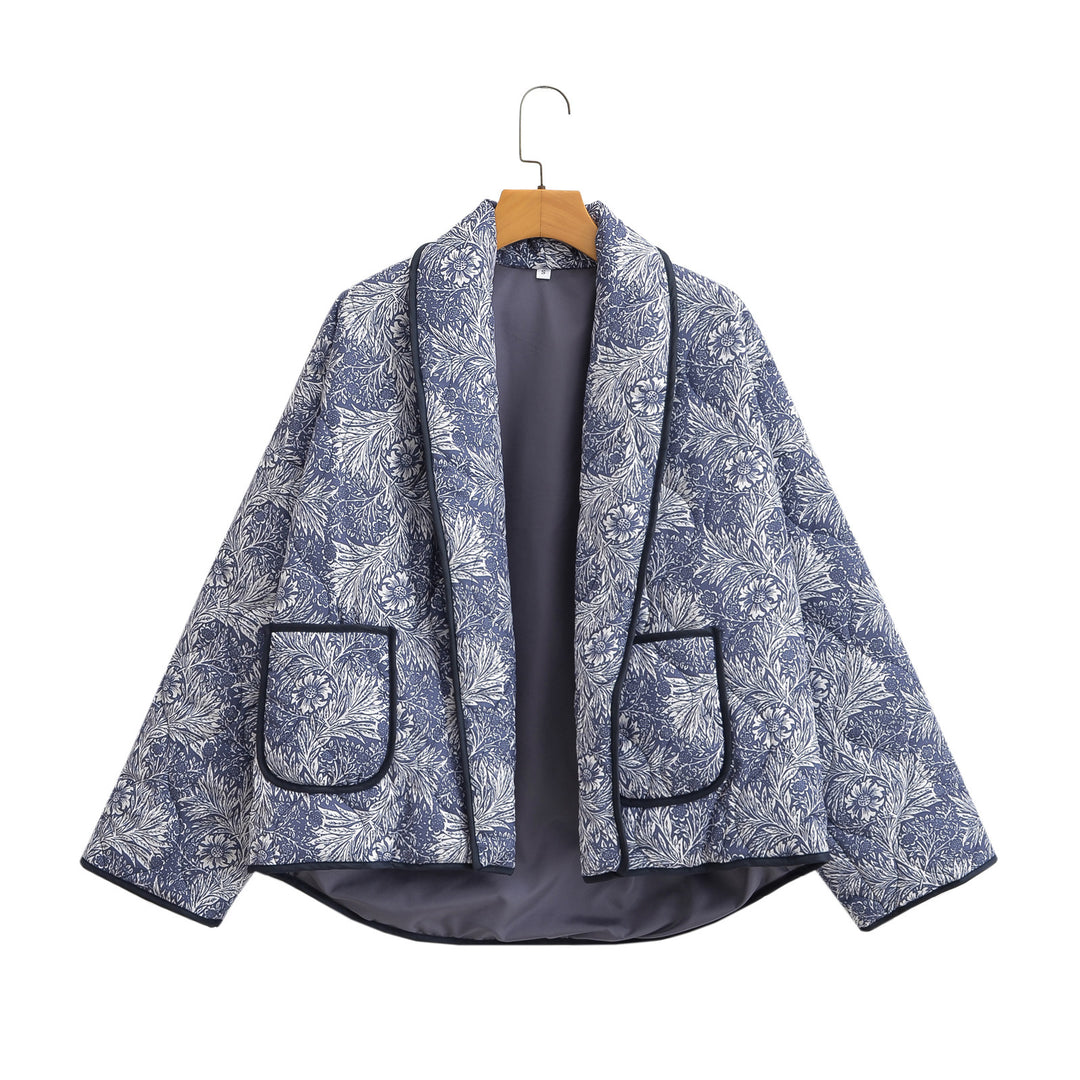 Veste tunique imprimée florale pour femmes Chic & Stil
