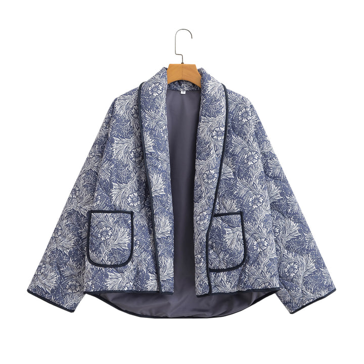 Veste tunique imprimée florale pour femmes Chic & Stil